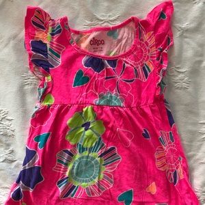 Girls sleeveless tunic shirt